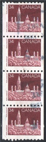 Canada Scott 952 Used Strip